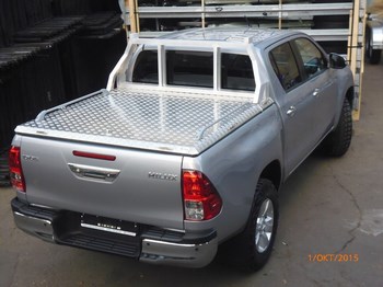 Алюминиевая крышка кузова (Дизайн) для Toyota Hilux - ОбвесКарРу VIN: HILUX005. 