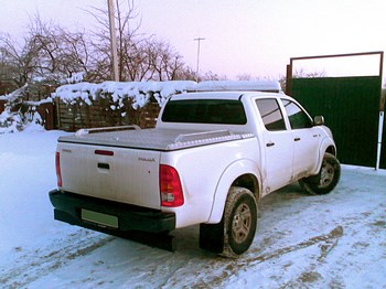 Алюминиевая крышка кузова (Дизайн) для Toyota Hilux - ОбвесКарРу VIN: HILUX003. 