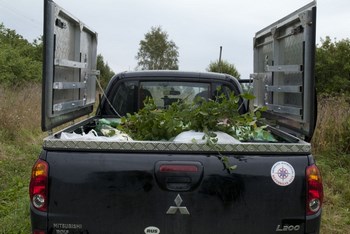 Алюминиевая крышка кузова (Трансформер) для Mitsubishi L200 - ОбвесКарРу VIN: L20006niis. 