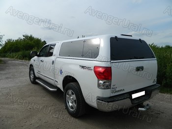 Алюминиевый кунг для Toyota Tundra DoubleCab - ОбвесКарРу VIN: TUNDRA0002. 