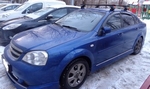 Багажник LUX на прямоугольных дугах для Chevrolet Lacetti