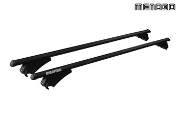 Багажник Menabo Tiger Black на аэродинамических дугах для Subaru Outback - ОбвесКарРу VIN: 859000 / ME859000. 