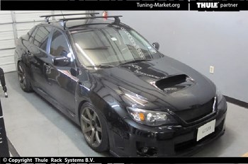 Багажник Thule на аэродинамических дугах для Subaru Impreza - ОбвесКарРу VIN: 961200-753-3068. 