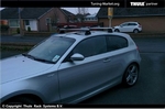 Багажник Thule на аэродинамических дугах для BMW 1-series