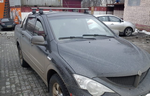 Багажник Thule на аэродинамических дугах для SsangYong Actyon