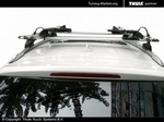 Багажник Thule на аэродинамических дугах для BMW X1