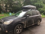 Багажник Thule на аэродинамических дугах для Subaru Forester