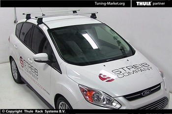 Багажник Thule на аэродинамических дугах для Ford C-Max - ОбвесКарРу VIN: 962-754-1617. 