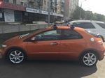Багажник Thule на аэродинамических дугах для Honda Civic