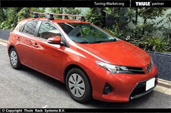 Багажник Thule на аэродинамических дугах для Toyota Auris - ОбвесКарРу VIN: 961-754-1725. 