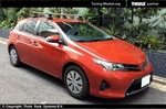 Багажник Thule на аэродинамических дугах для Toyota Auris