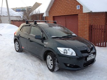 Багажник Thule на аэродинамических дугах для Toyota Auris - ОбвесКарРу VIN: 969-754-1440. 