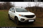 Багажник Thule на аэродинамических дугах для Kia Sorento