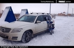 Багажник Thule на аэродинамических дугах для Mercedes-Benz GLK