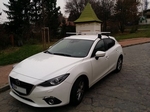 Багажник Thule на аэродинамических дугах для Mazda 3