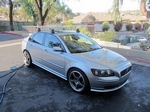 Багажник Thule на аэродинамических дугах для Volvo S40