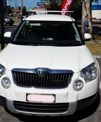 Багажник Thule на аэродинамических дугах для Skoda Yeti - ОбвесКарРу VIN: 969-775. 