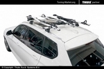 Багажник Thule на аэродинамических дугах для BMW X3