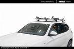 Багажник Thule на аэродинамических дугах для BMW X3