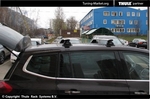 Багажник Thule на аэродинамических дугах для Opel Zafira Tourer
