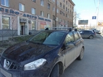 Багажник Thule на аэродинамических дугах для Nissan Qashqai