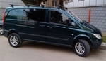 Багажник Thule на аэродинамических дугах для Mercedes-Benz Vito