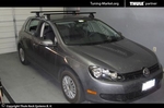 Багажник Thule на аэродинамических дугах для Volkswagen Golf