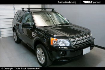 Багажник Thule на аэродинамических дугах для LAND ROVER Freelander II - ОбвесКарРу VIN: 962200-754-1443. 