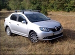Багажник Thule на аэродинамических дугах для Renault Logan