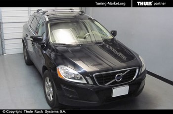 Багажник Thule на интегрированных дугах для Volvo XC60 - ОбвесКарРу VIN: 9595-4006. 