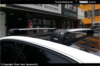 Багажник Thule на интегрированных дугах для Mercedes-Benz E-class - ОбвесКарРу VIN: 9595-3083. 