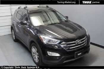 Багажник Thule на интегрированных дугах для Hyundai Santa Fe - ОбвесКарРу VIN: 9595-4029. 