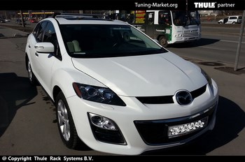 Багажник Thule на интегрированных дугах для Mazda CX-7 - ОбвесКарРу VIN: 9595-3069. 
