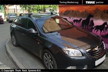 Багажник Thule на интегрированных дугах для Opel Insignia - ОбвесКарРу VIN: 9595-4012. 