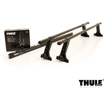 Багажник Thule на стальных дугах для Toyota Land Cruiser 80 - ОбвесКарРу VIN: 763-952. 