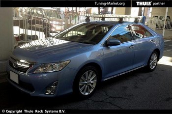Багажник Thule на стальных дугах для Toyota Camry - ОбвесКарРу VIN: 769-754-1438. 