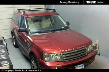 Багажник Thule на стальных дугах для Land Rover Range Rover Sport - ОбвесКарРу VIN: 763-754-1456. 