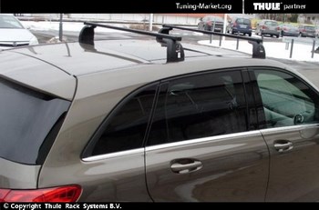 Багажник Thule на стальных дугах для Mercedes-Benz B-class - ОбвесКарРу VIN: 761-753-3116. 