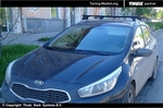 Багажник Thule на стальных дугах для Kia Ceed