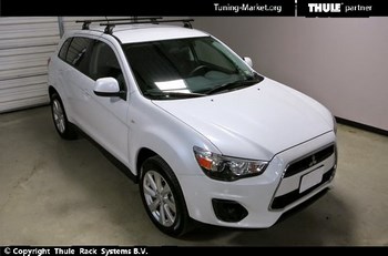 Багажник Thule на стальных дугах для Mitsubishi ASX - ОбвесКарРу VIN: 761-753-3093. 