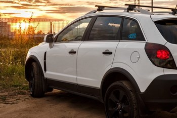 Багажник Thule SmartRack на стальных дугах для Opel Antara - ОбвесКарРу VIN: 784. 