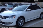 Багажник Thule SquareBar на аэродинамических дугах для Volkswagen Passat