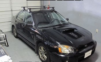 Багажник Thule SquareBar на стальных дугах для Subaru Impreza - ОбвесКарРу VIN: 769-754-1210. 