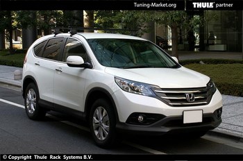 Багажник Thule SquareBar на стальных дугах для Honda CR-V - ОбвесКарРу VIN: 762-754-1691. 