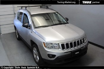 Багажник Thule SquareBar на стальных дугах для Jeep Compass - ОбвесКарРу VIN: 761-753-3097. 