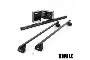 Багажник Thule SquareBar на стальных дугах для Volvo V90 Cross Country - ОбвесКарРу VIN: 761-753-4073. 