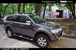 Багажник Thule SquareBar на стальных дугах для Mitsubishi Pajero Sport