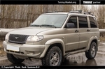 Багажник Thule SquareBar на стальных дугах для UAZ Patriot