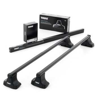 Багажник Thule SquareBar на стальных дугах для Honda Civic - ОбвесКарРу VIN: 769-754-1852. 