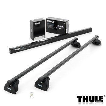 Багажник Thule SquareBar на стальных дугах для Volkswagen Passat/Passat Alltrack - ОбвесКарРу VIN: 761-753-4059. 